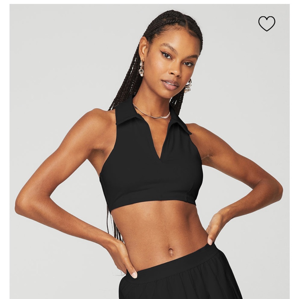 Alo Yoga Charmed collar bra tank
